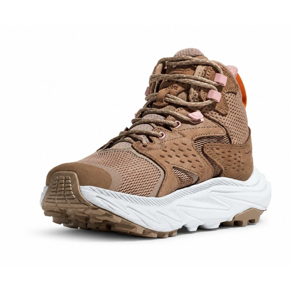 HOKA Anacapa 2 Mid GTX Hiking Boots Dune Ice Flow 1142831 Women’s 6.5B